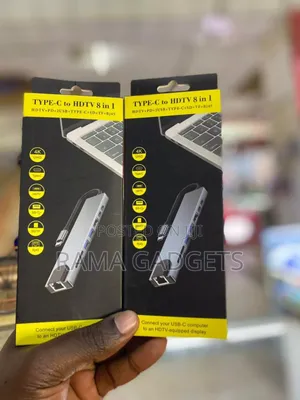Type C to HDTV 8 In1