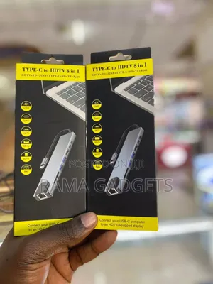 Type C to HDTV 8 In1