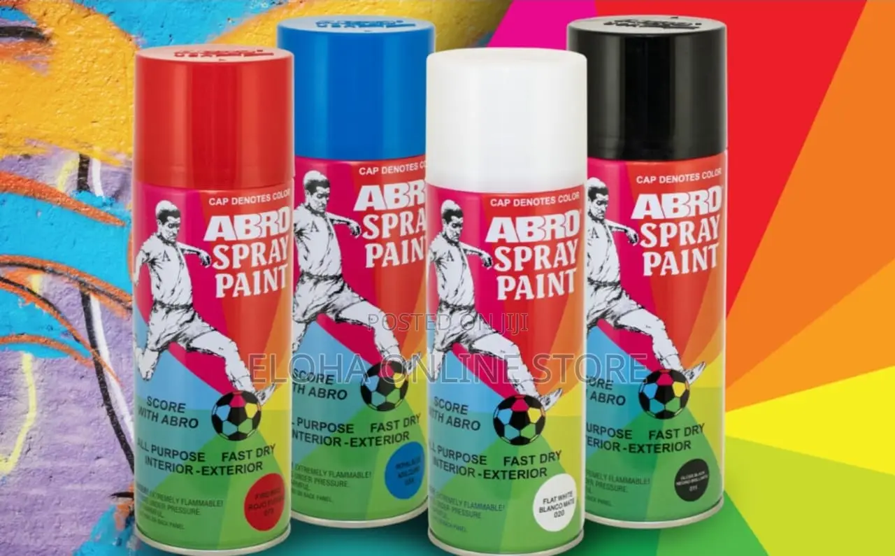 ABRO Qick Dry / Colour Spray Paint Can for Cars and Bikes