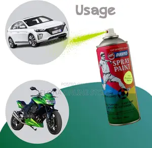 ABRO Qick Dry / Colour Spray Paint Can for Cars and Bikes