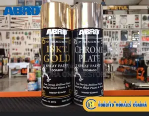 ABRO Premium Gold Spray Can Paint