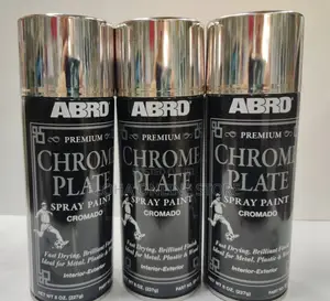 ABRO Chromeplate Effect Aerosol Spray Can High Quality Paint