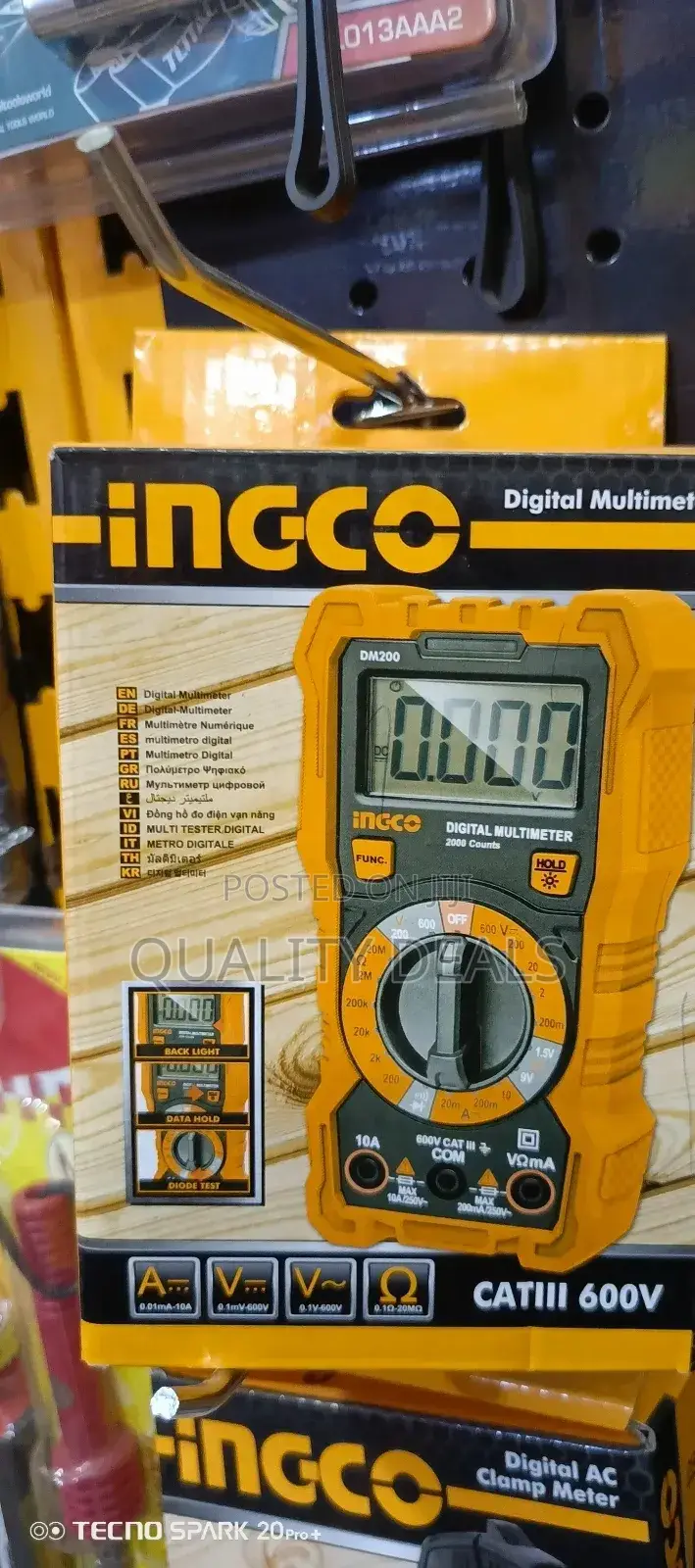 Ingco Digital Multimetre