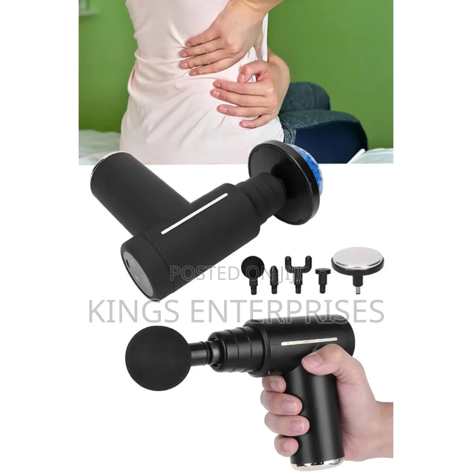 6 Head Massage Gun
