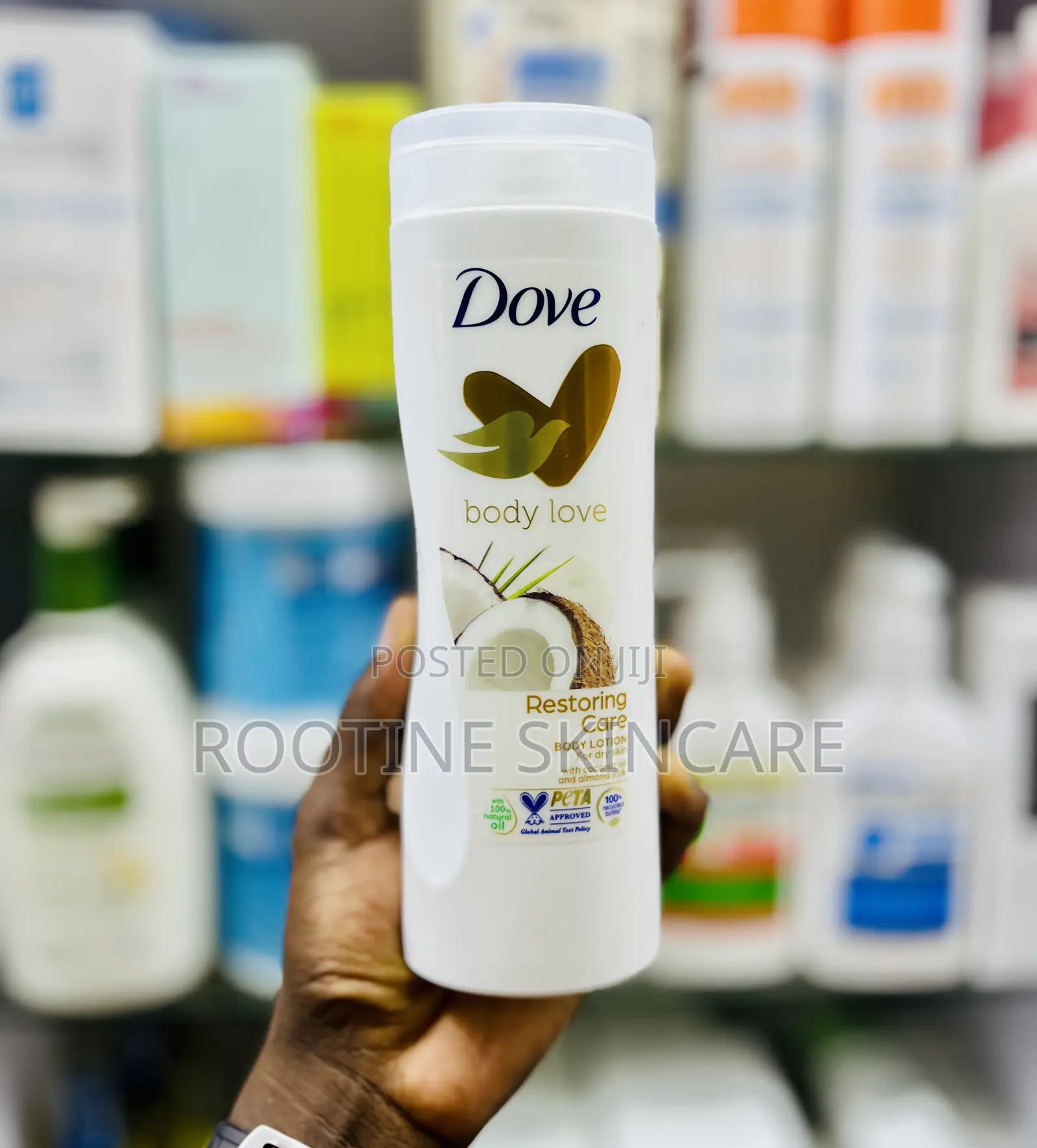 Dove Body Love Coconut Oil Almond Restoring Body Lotion
