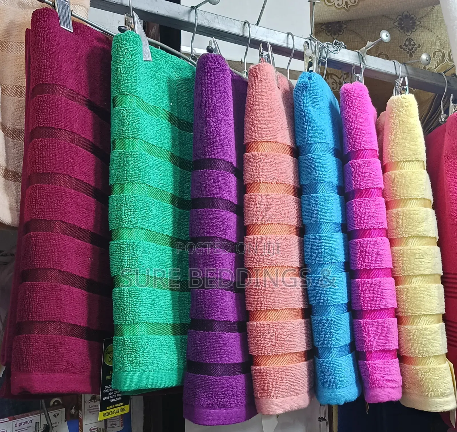 Stripped Super Towels
