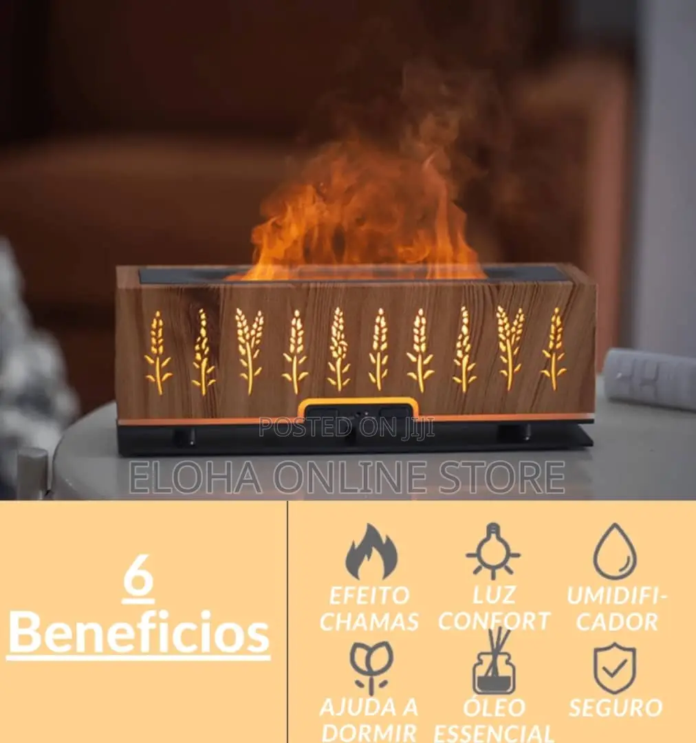Flame Aroma Diffuser Humidifier