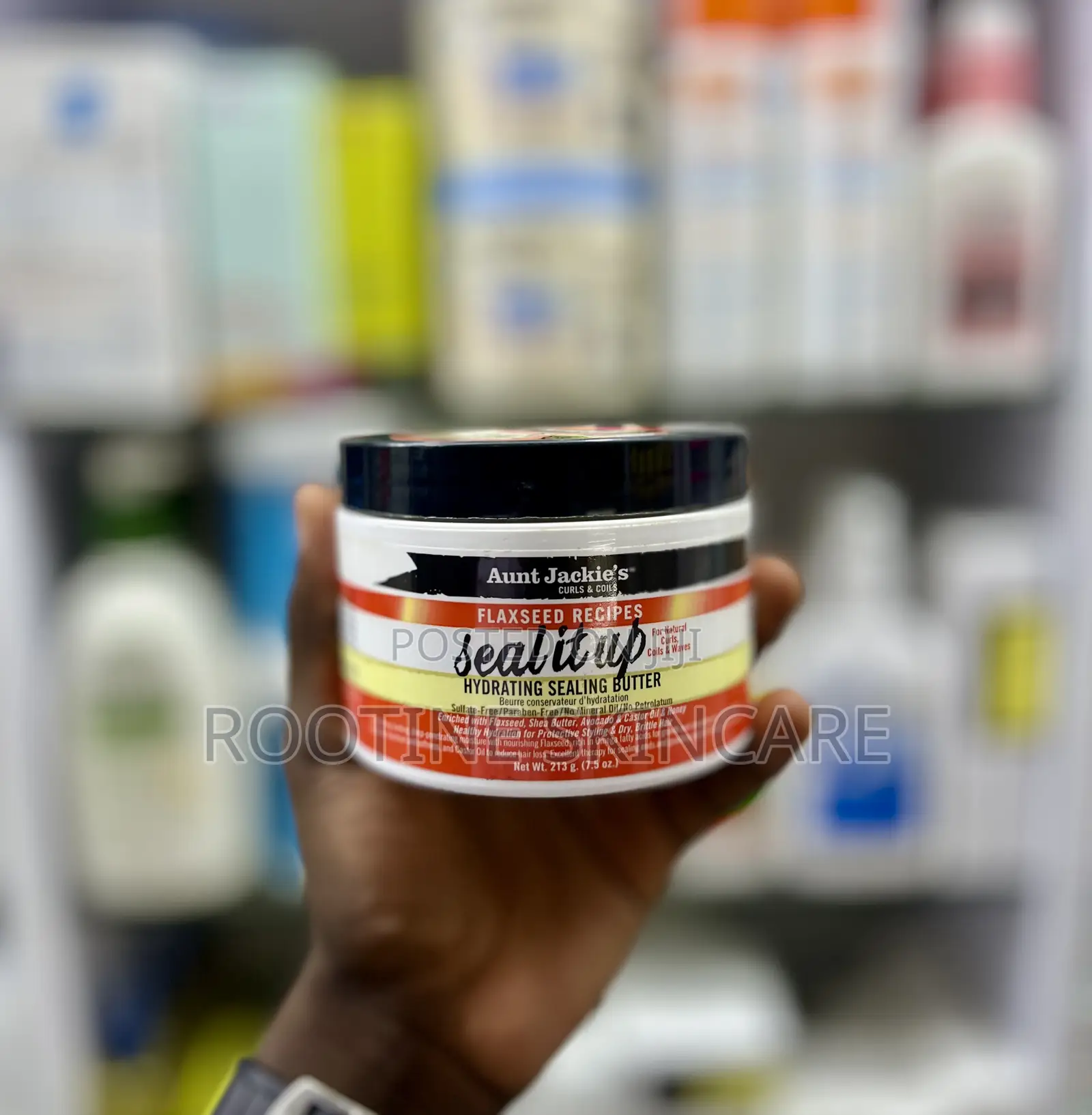 Aunt Jackie's Seal It Up Hydrating Sealing Butter