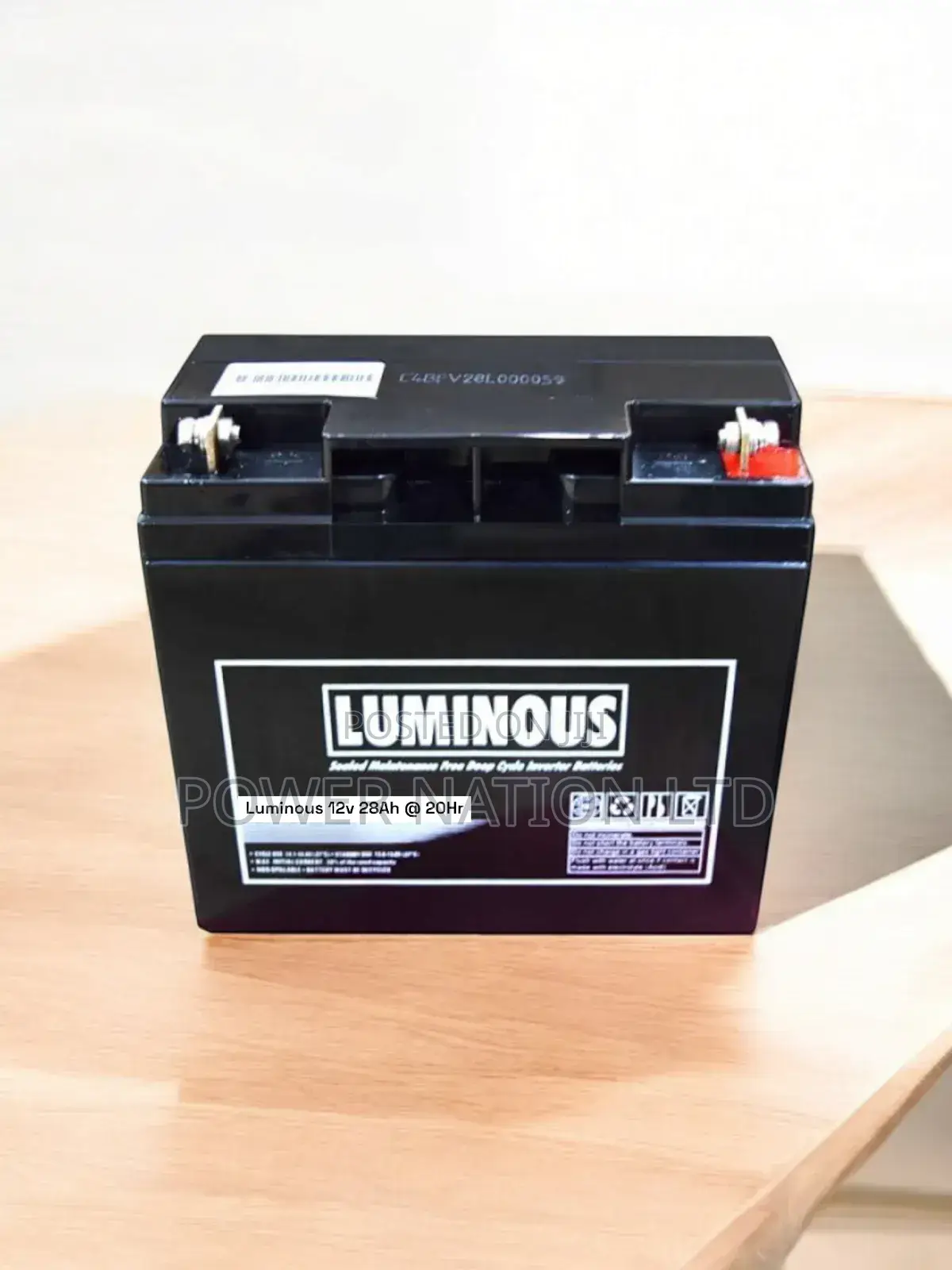 28ah Luminous Battery