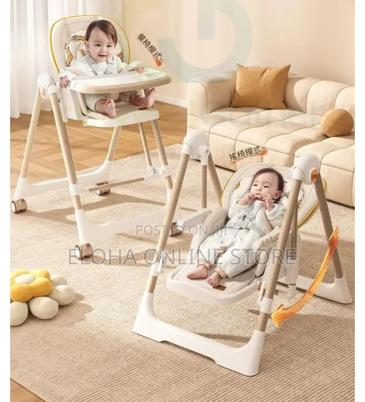 Baby 2in1 Highchair Swing Multi-Level