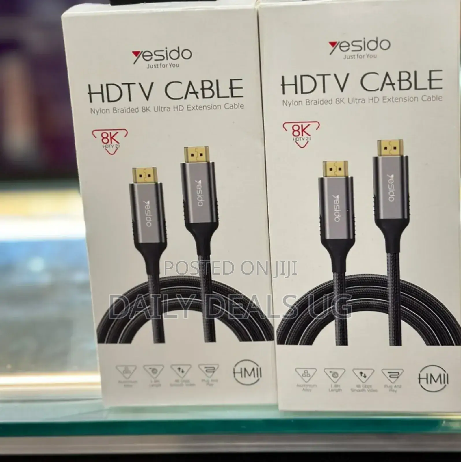 Black HDTV Cable
