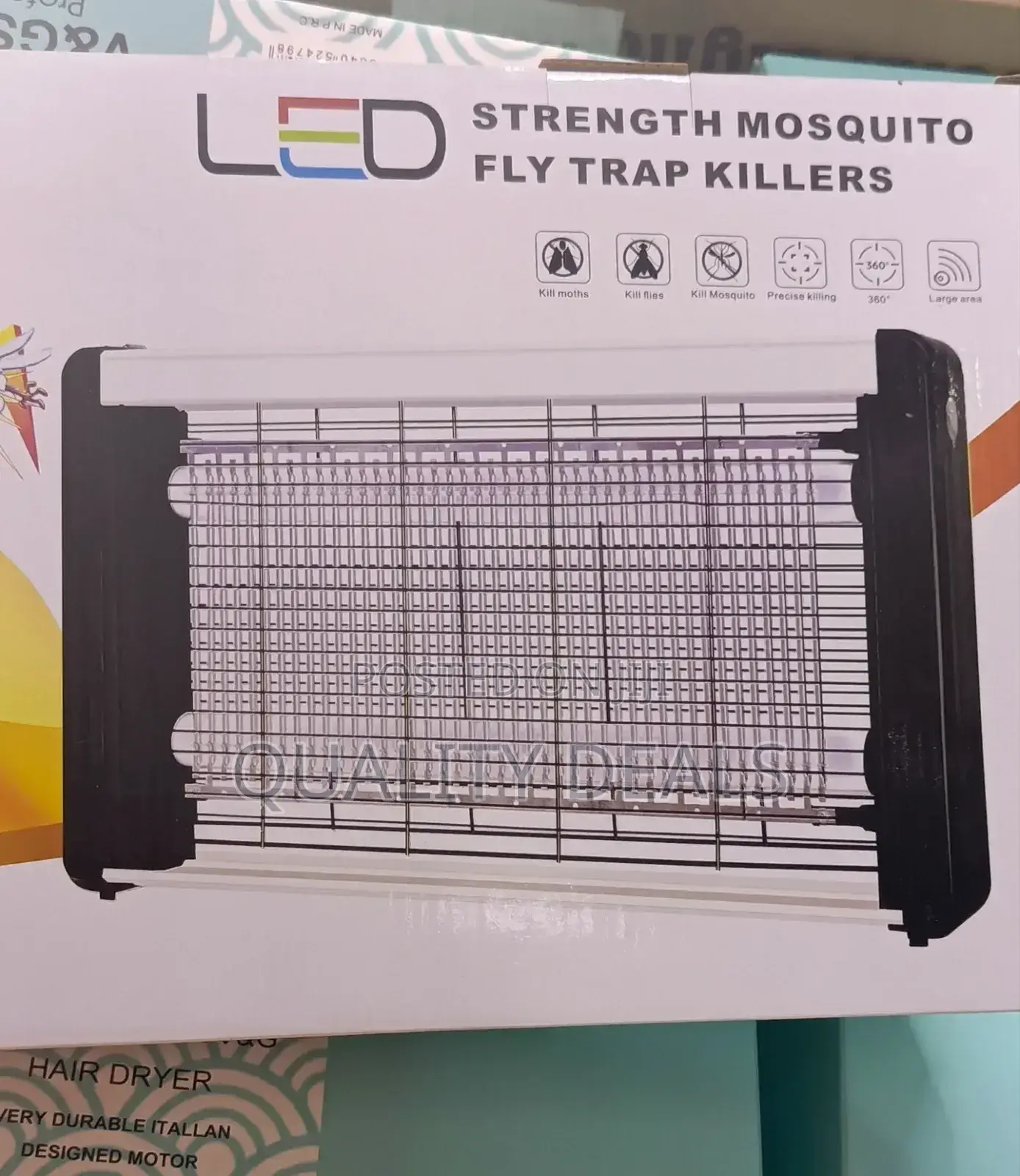 LED Electric Shock Bug Killer/ Mosquito Trap