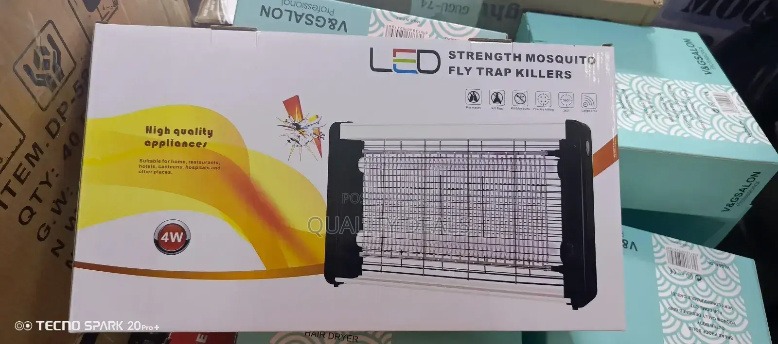 LED Electric Shock Bug Killer/ Mosquito Trap