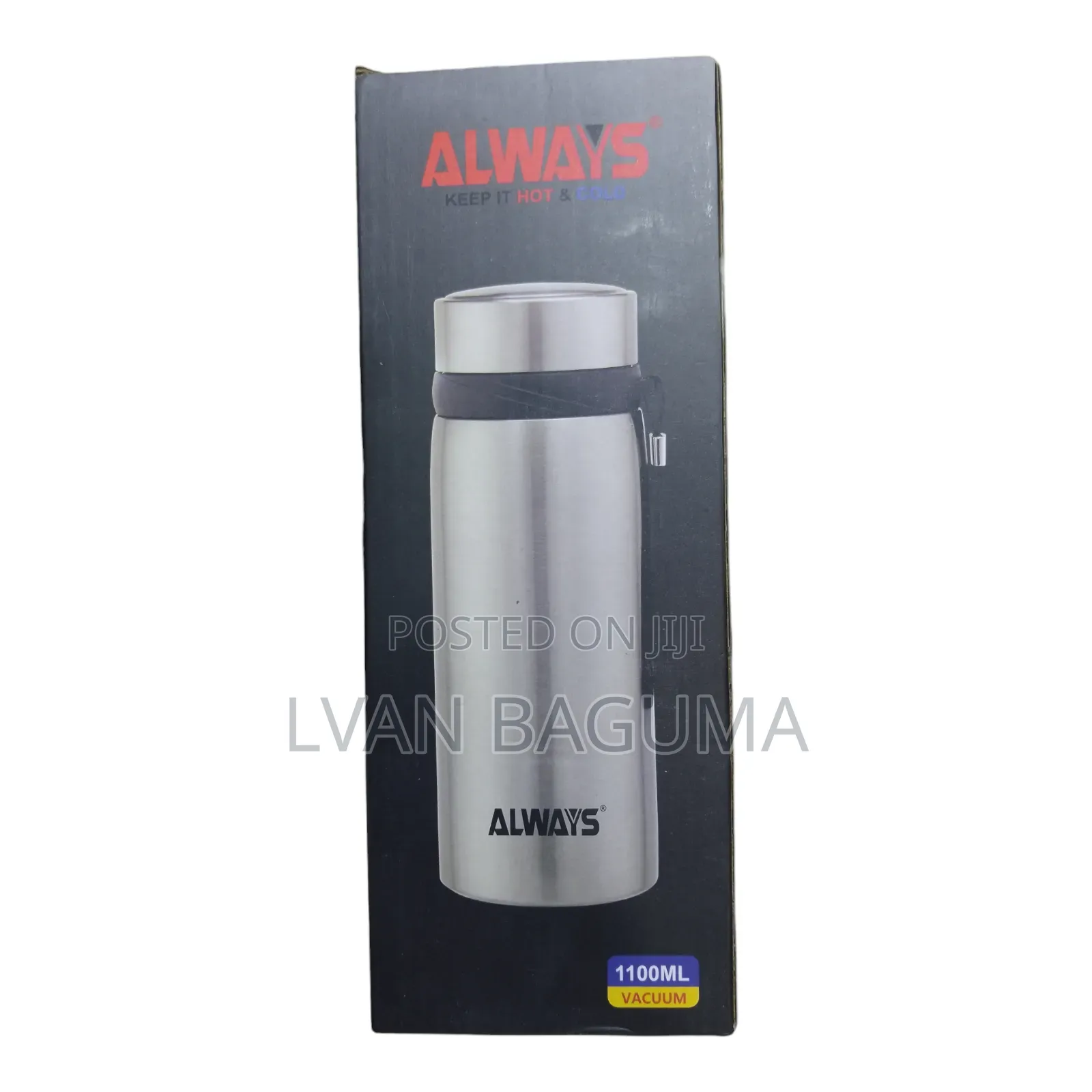 Always 1 Litre Vaccum Flask - Unbreakable, Stainless