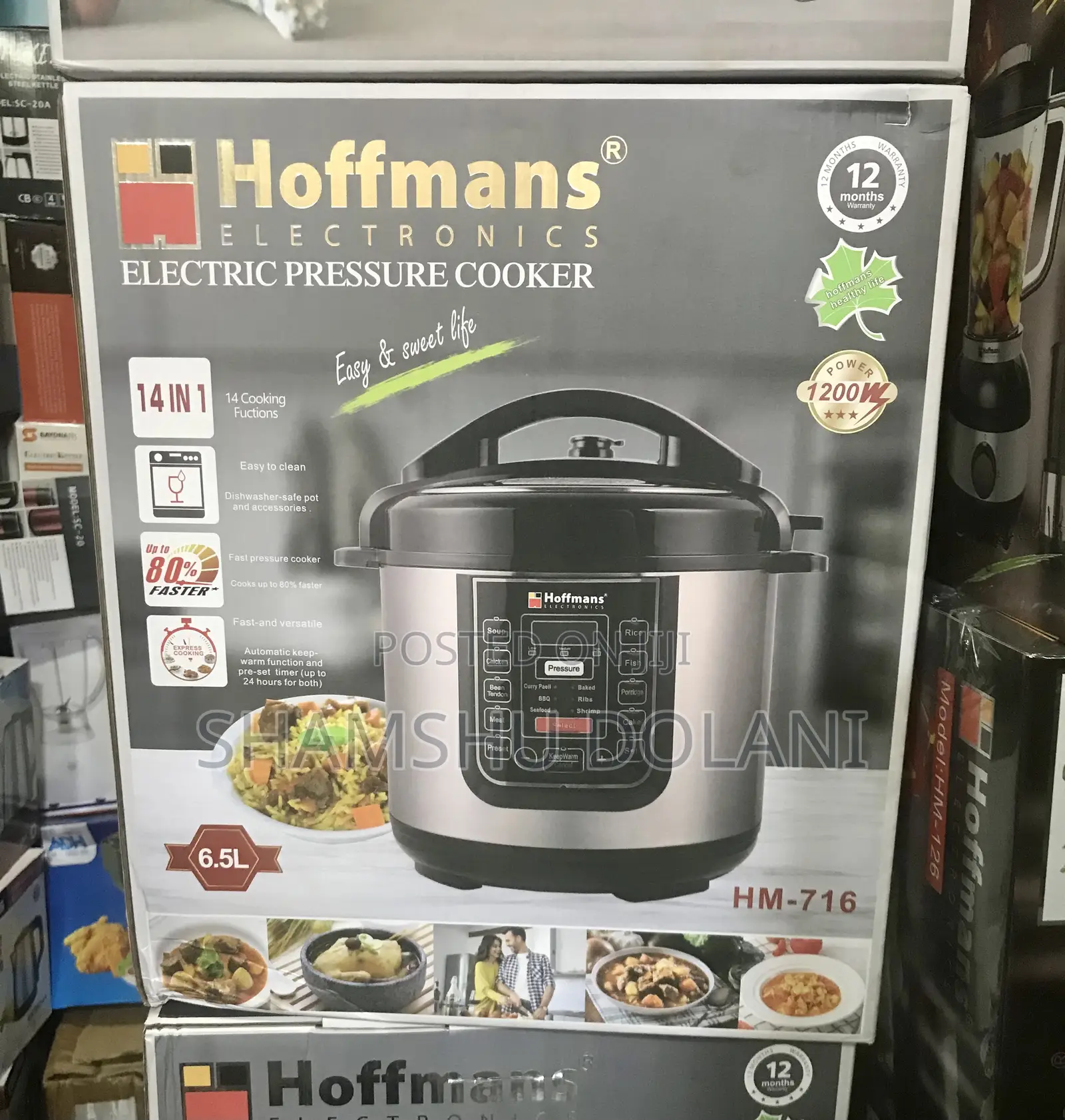 Hoffman Pressure Cooker