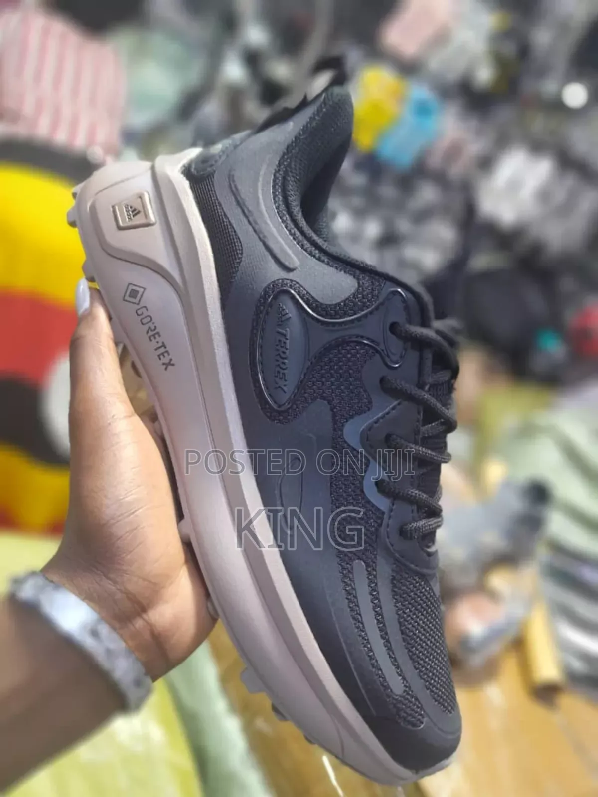 Gore Tex Sneakers. Black, Brown