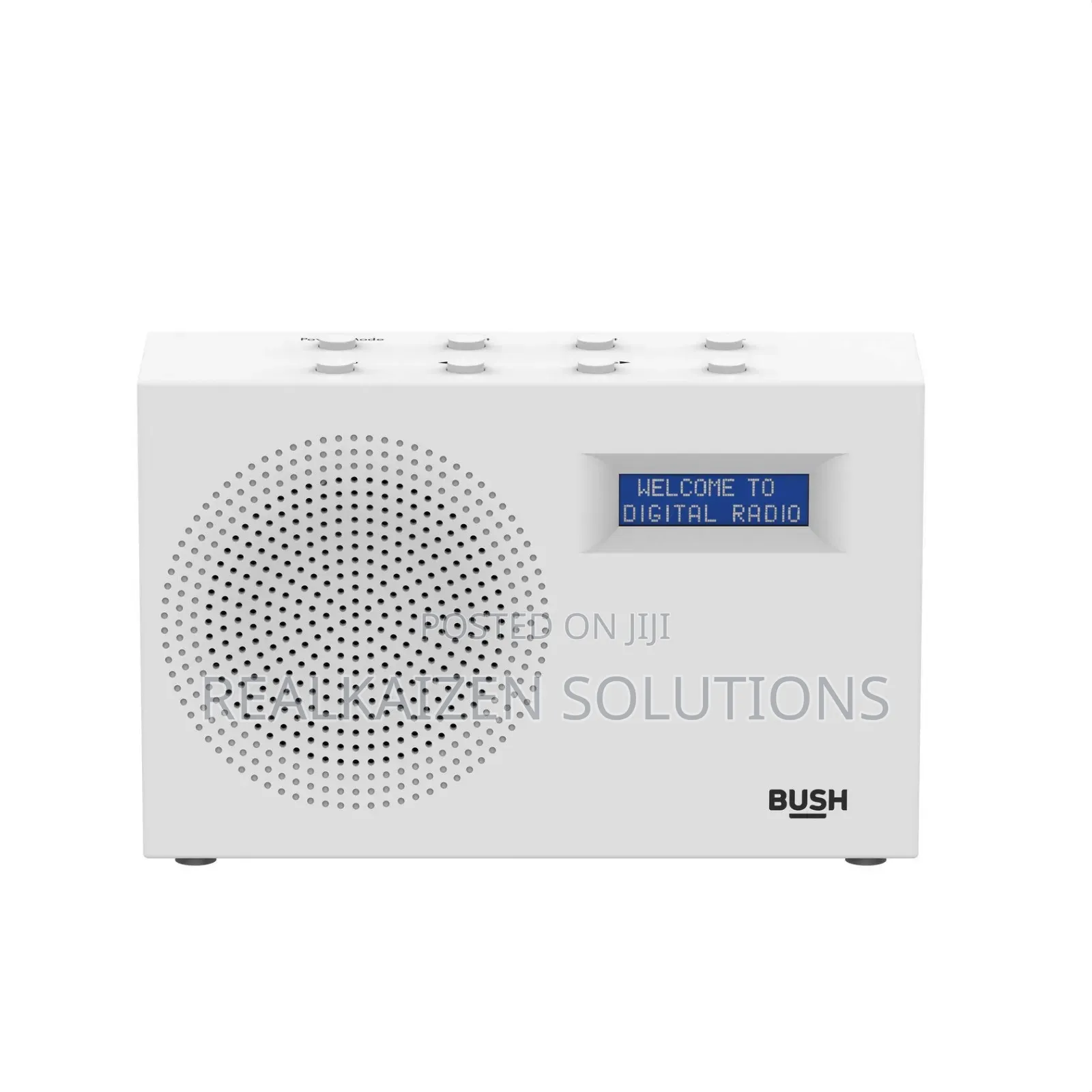 UK Bush Portable RDS Dab Fm |Dc |Battery |Lcd Digital Radio