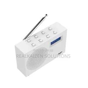 UK Bush Portable RDS Dab Fm |Dc |Battery |Lcd Digital Radio