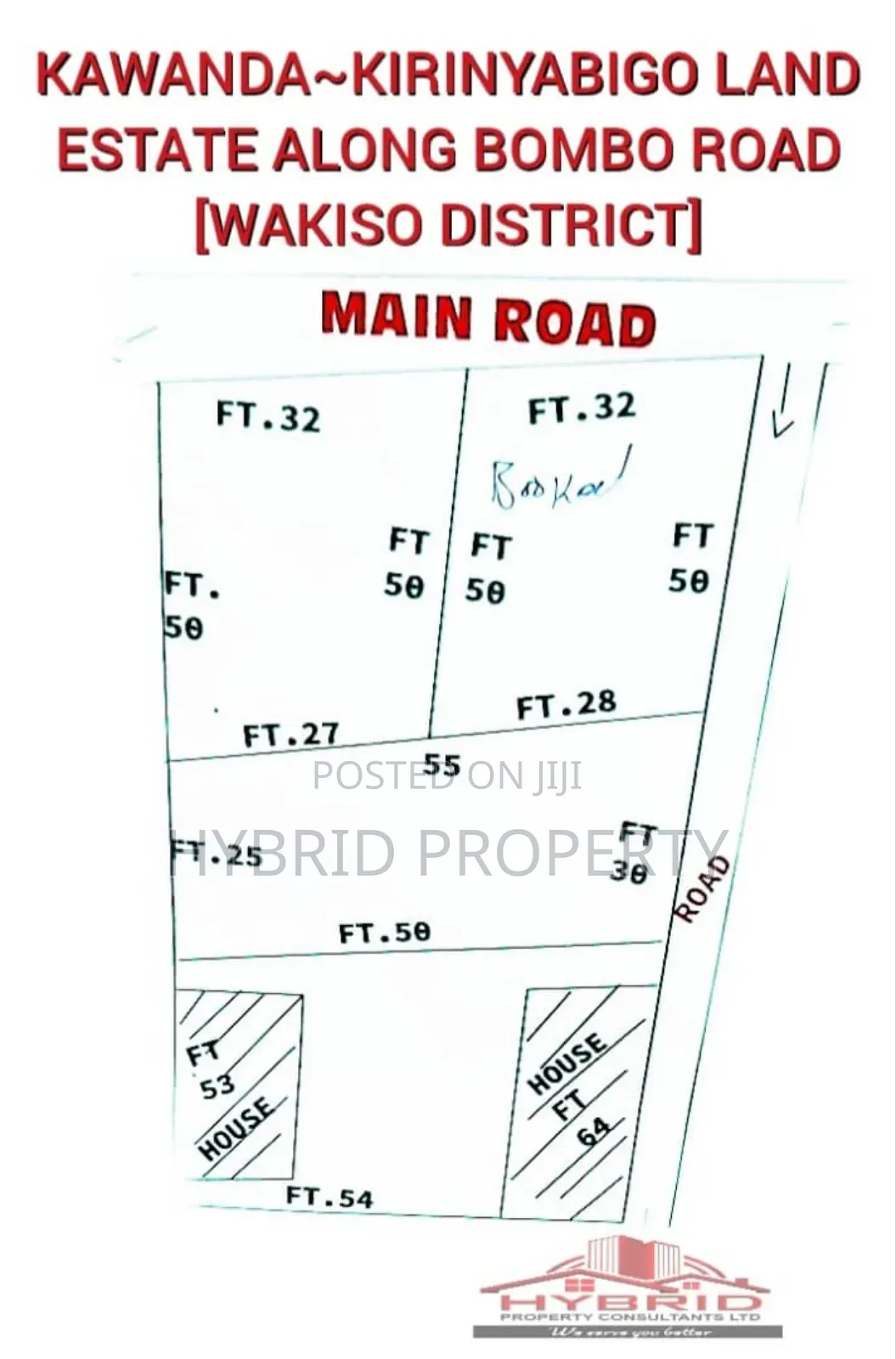 Prime Plots for Sale at Kawanda~Kirinyabigo Estate~Bombo Rd.