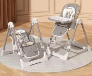 Brand New Plastic Multifunction Foldable High Feeding Chair