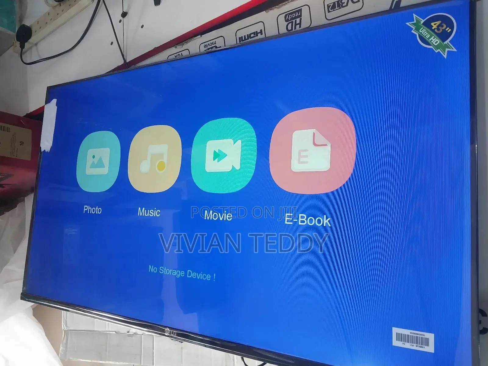 LG 43" Brand New