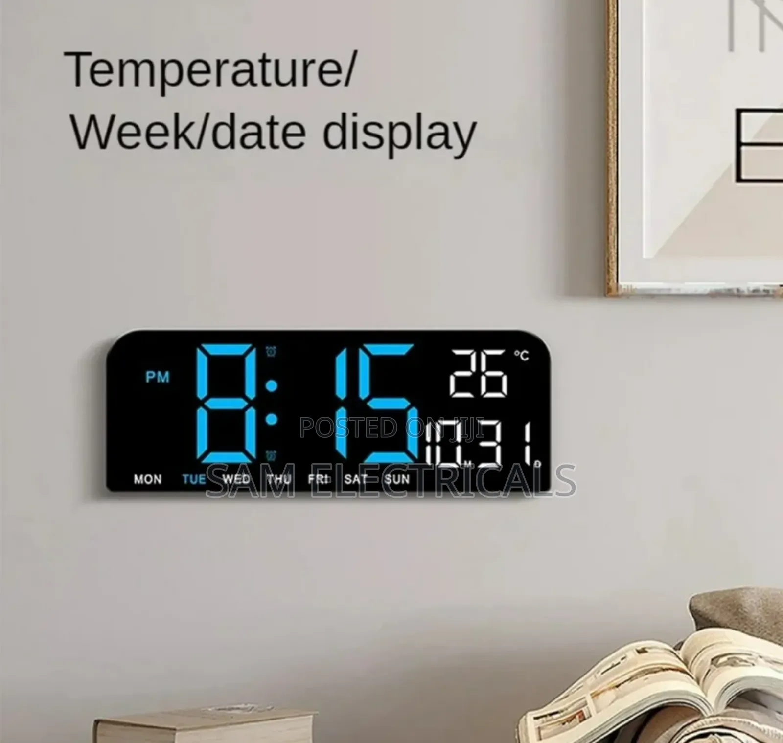 Large (Big) Sized Digital Clocks