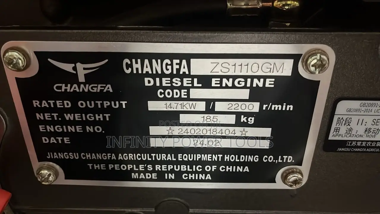 Changfa Diesel Engine 14.7kw