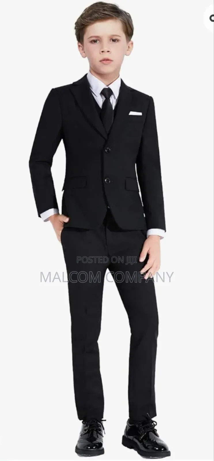 Children's/ Boy's Black Suits.
