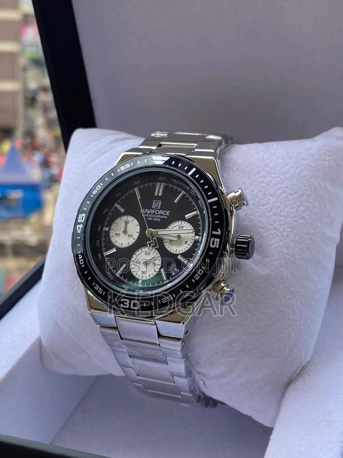 Silver Naviforce Watch