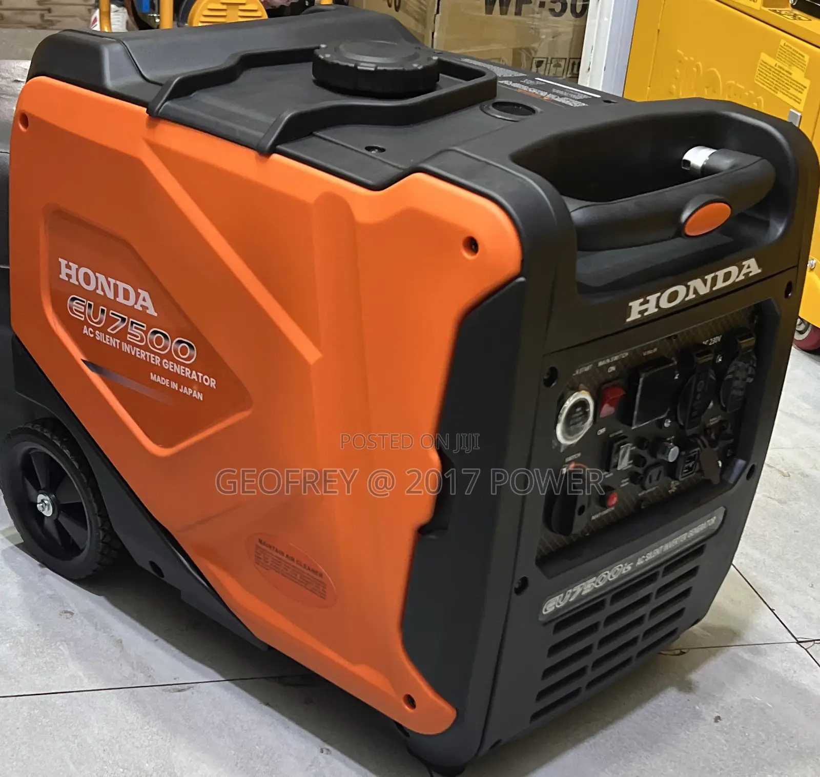 Honda Eu7500is Inverter Silent Generator Japan