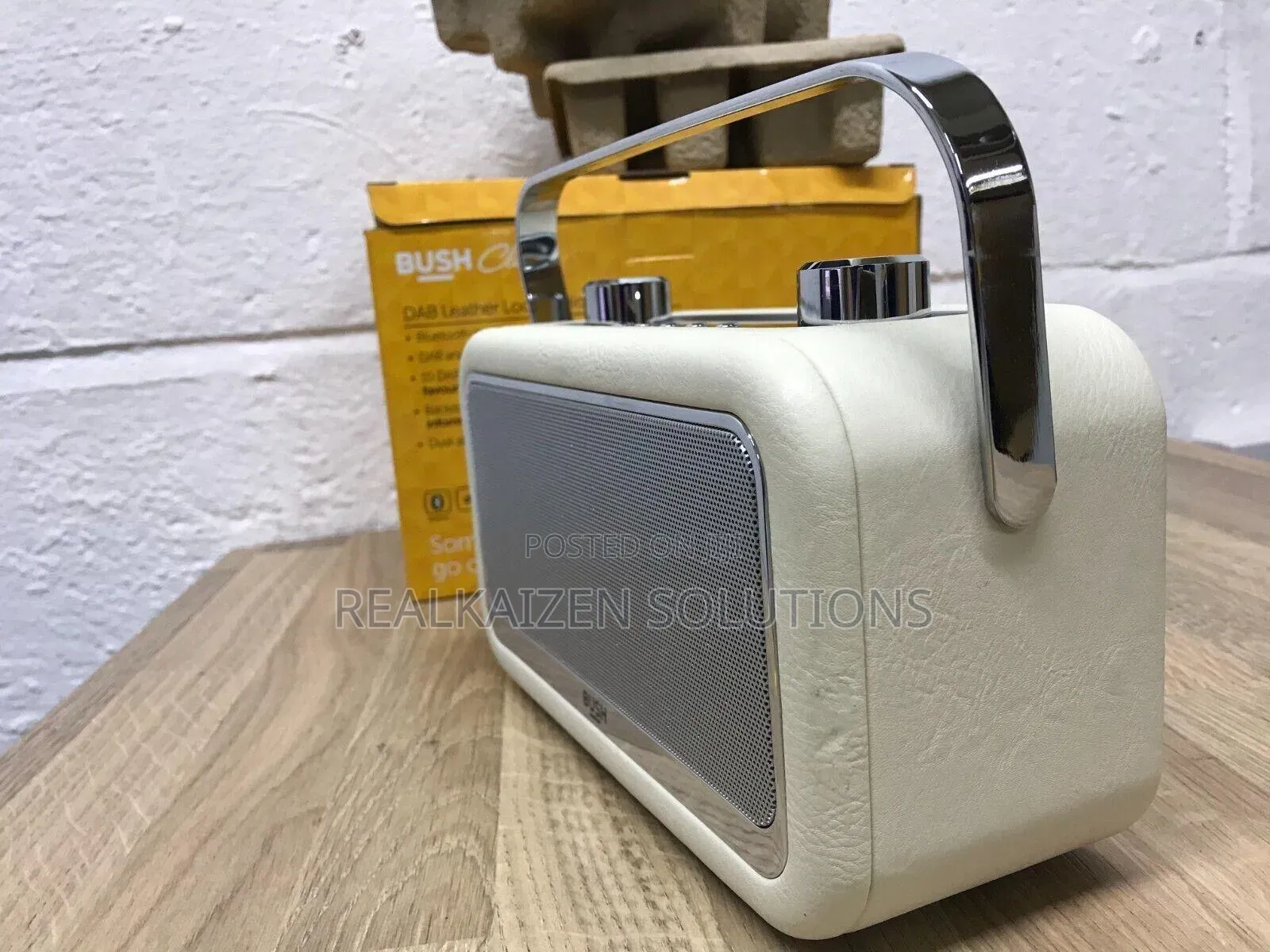 UK BUSH Classic Leather Look Bluetooth 
DAB FM Digital Radio