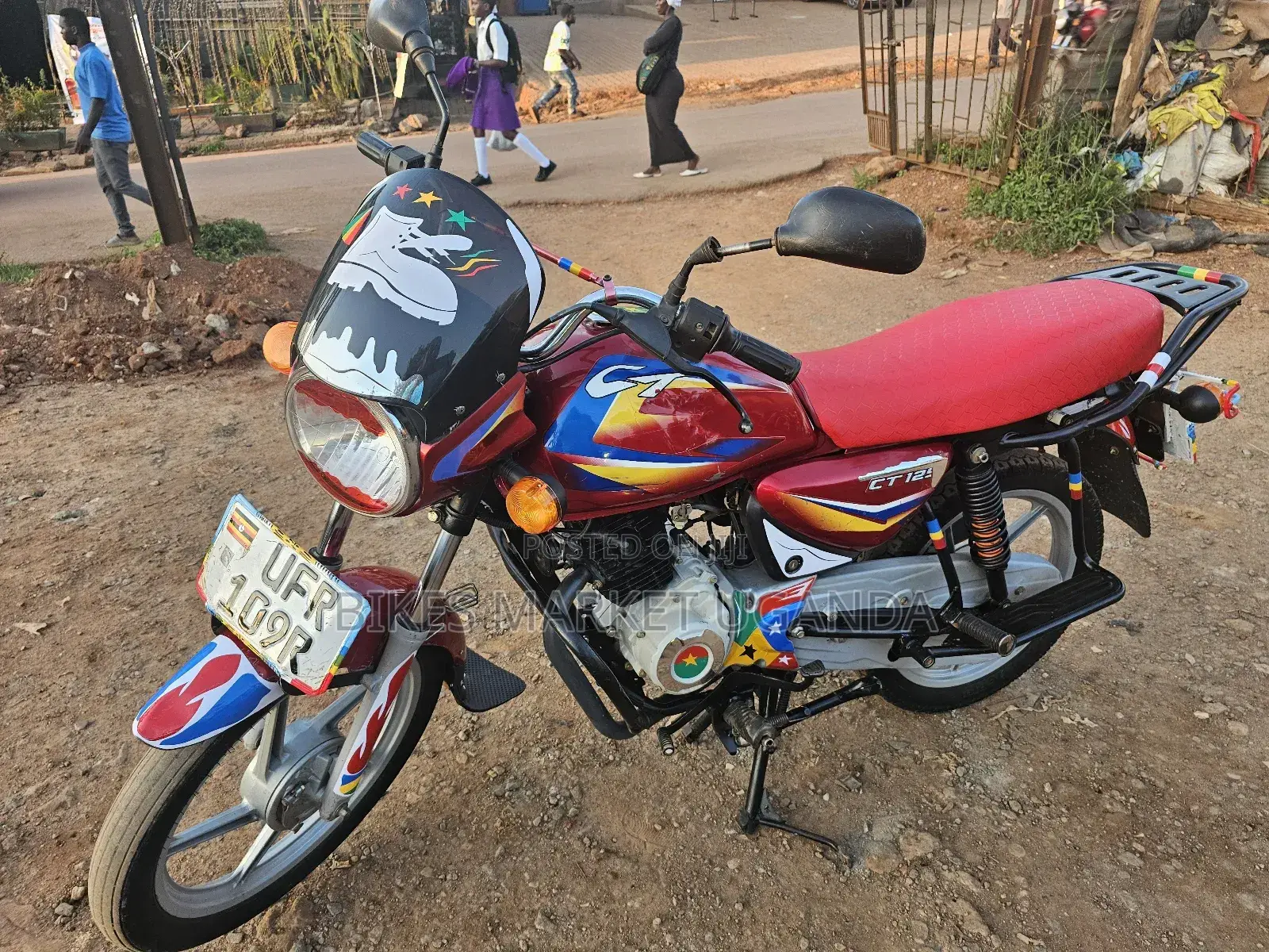 Bajaj CT 110X 2022 Red