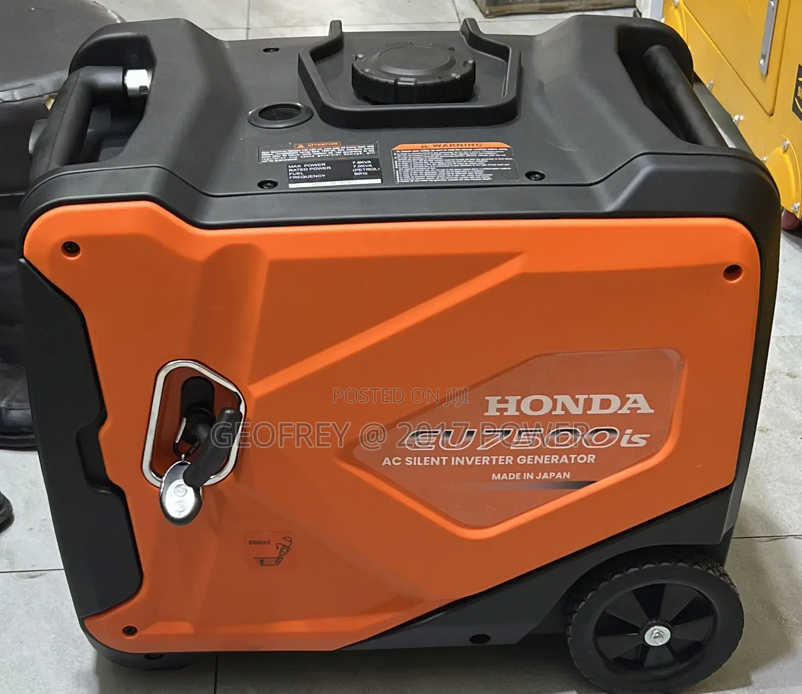 Honda Eu7500is Inverter Silent Generator Japan