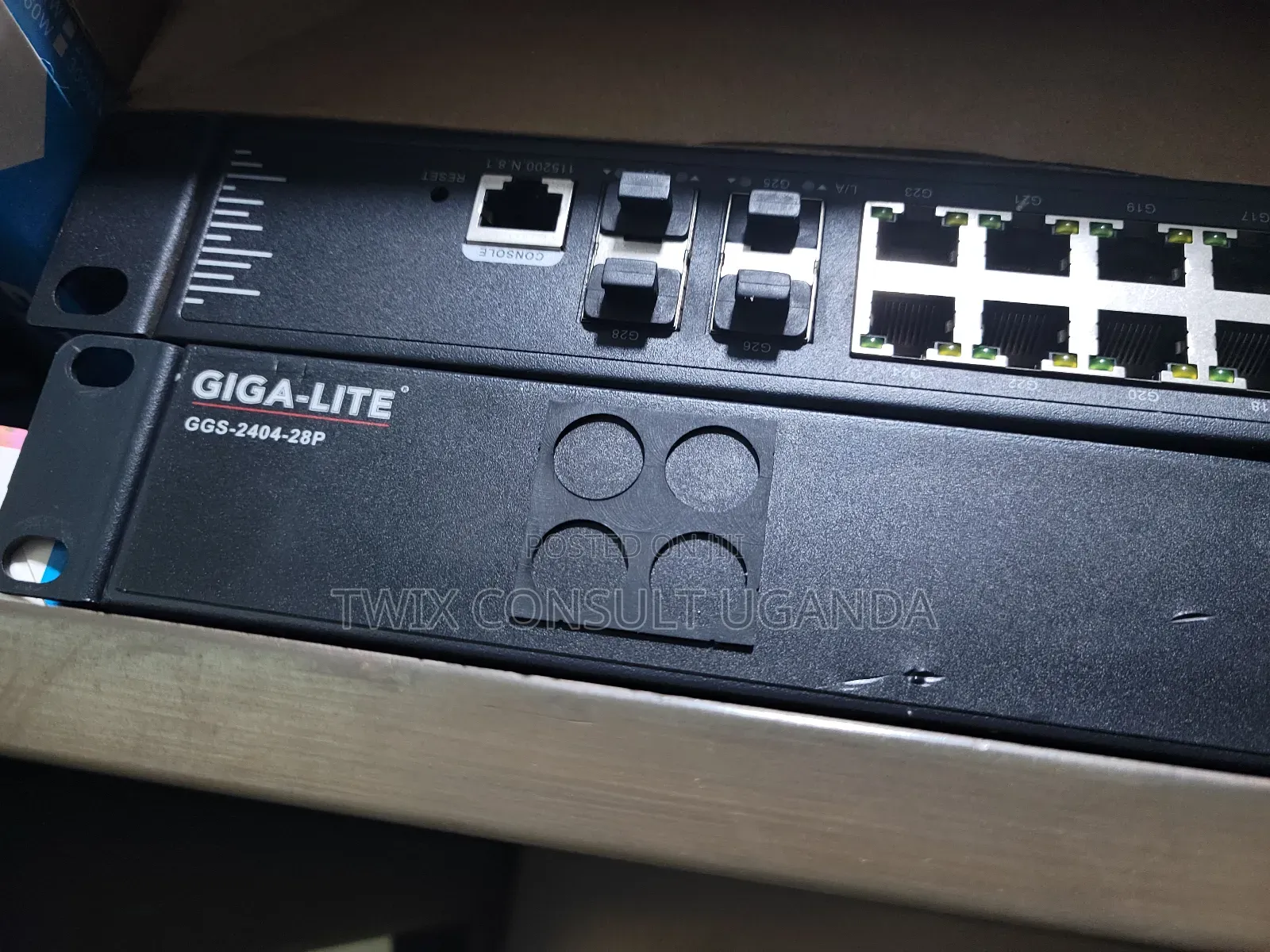 Gigalite Gigabit 24 Port POE Smart Switch With 4 SFP