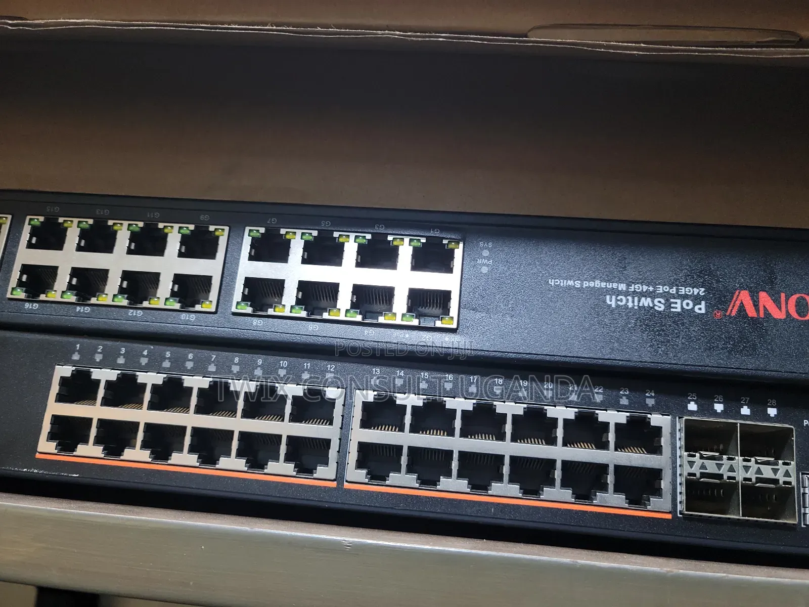 Gigalite Gigabit 24 Port POE Smart Switch With 4 SFP