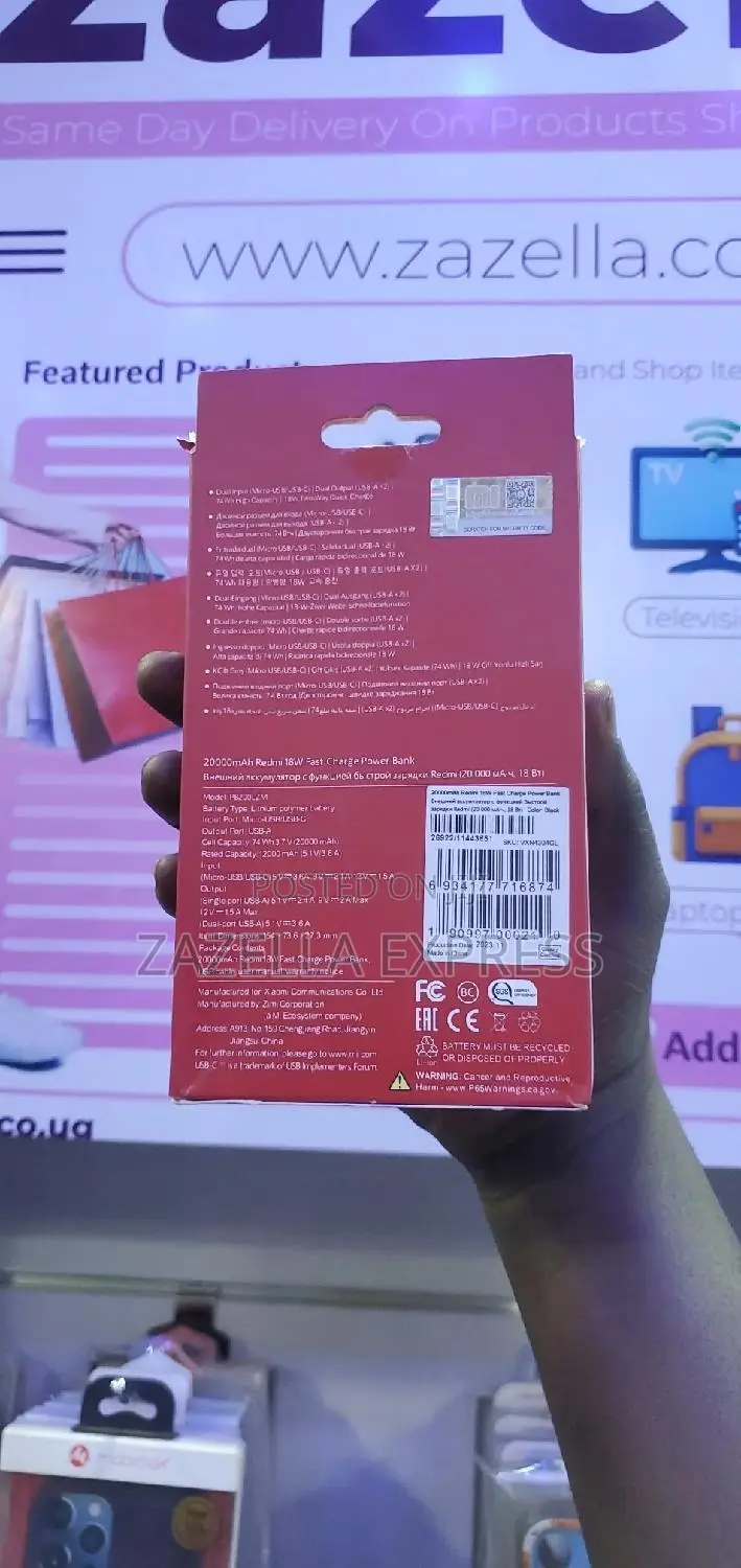 Mi 20,000mah Powerbank