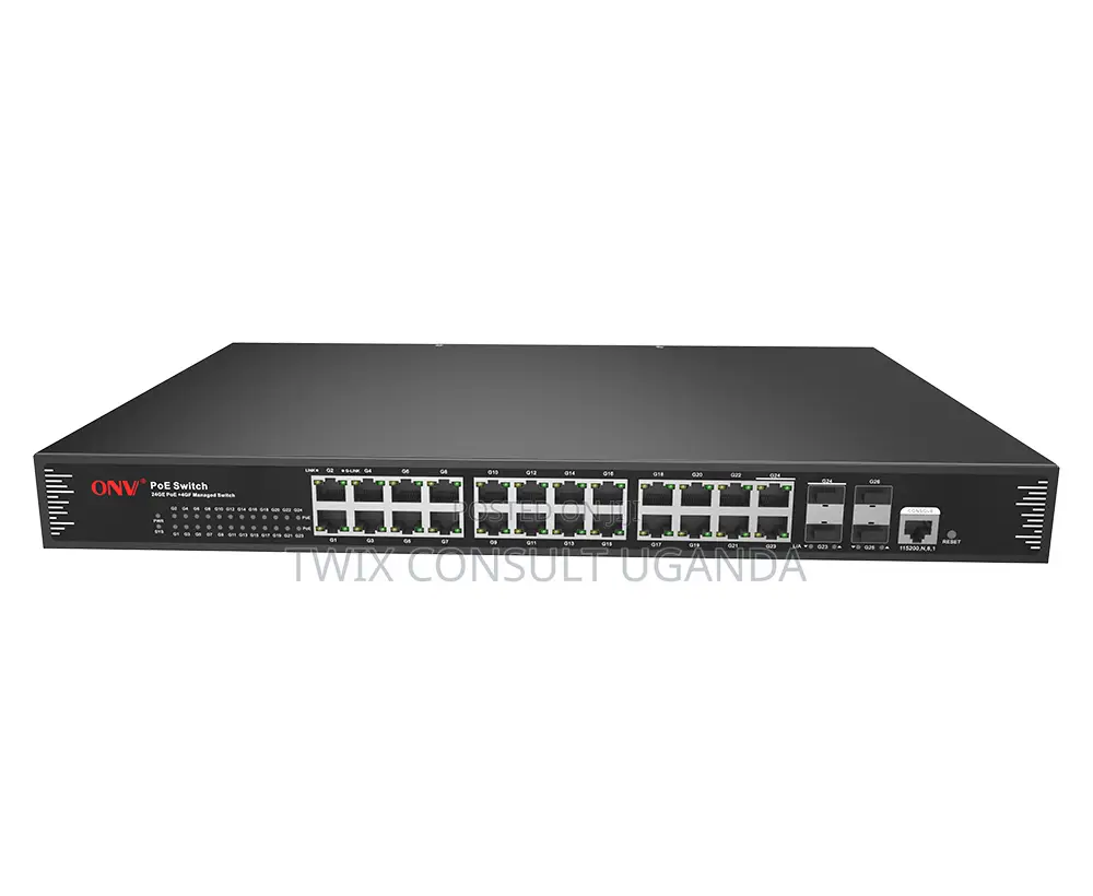 Onv Poe Managed Switch 24ge Poe+4gf