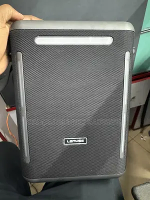 Lenyes Portable Bluetooth Speaker With 2 Microphones New