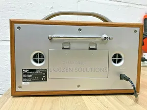 UK BUSH DAB FM Bluetooth Silver Wood Digital Radio