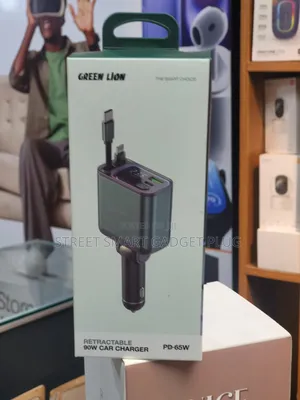 Greenlion 90watts Retractable Car Charger