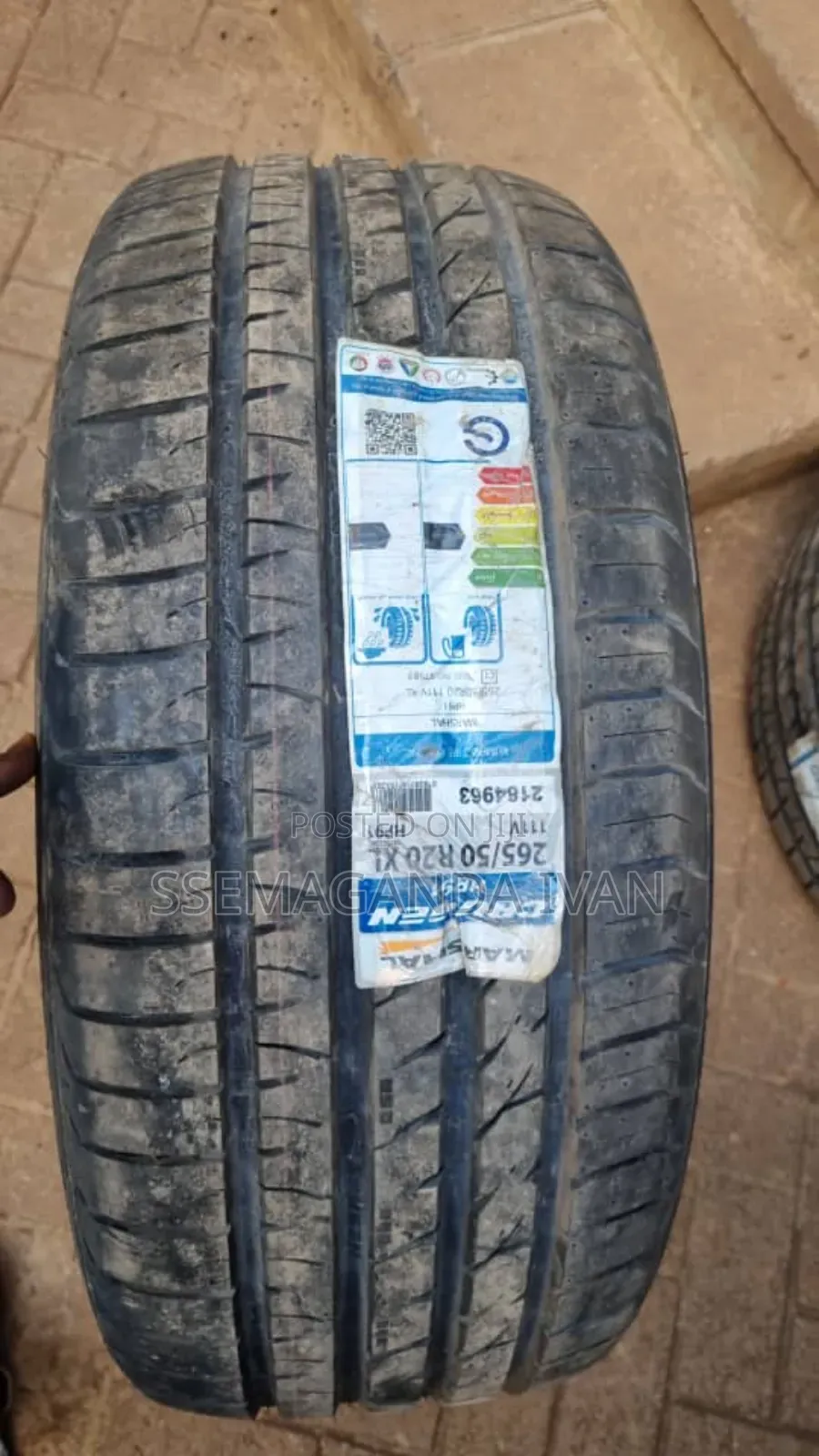 265/50r20 111v Marshal Made in Korea