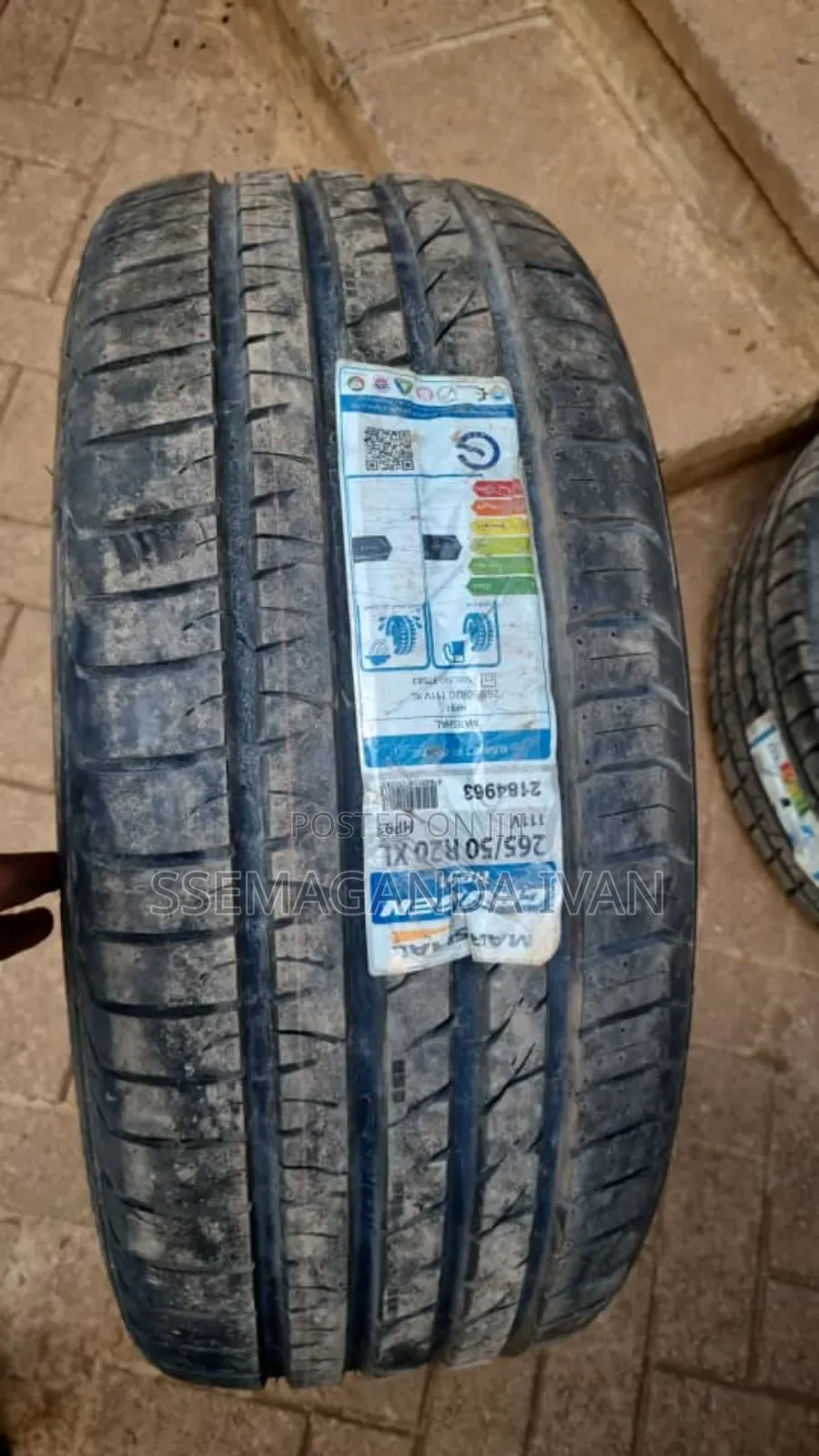 265/50r20 111v Marshal Made in Korea