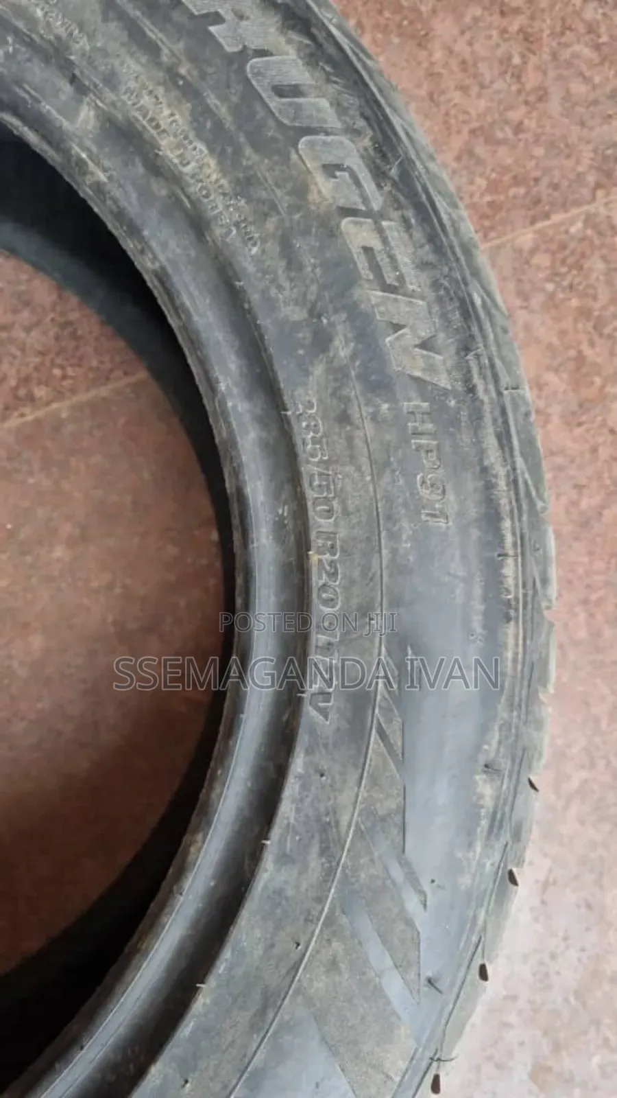 285/50r20 Marshal Crugen Made in Korea