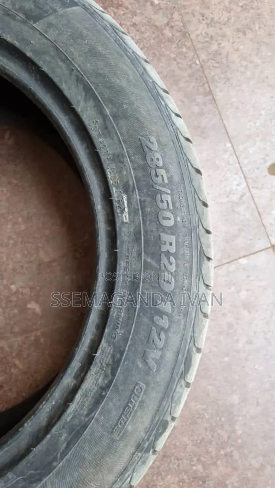 285/50r20 Marshal Crugen Made in Korea