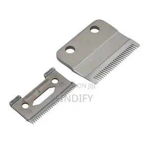 Wahl 2-Hole Taper Blade Set Silver Barber Blades for Adults