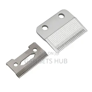 Wahl 2-Hole Taper Blade Set Silver Barber Blades for Adults