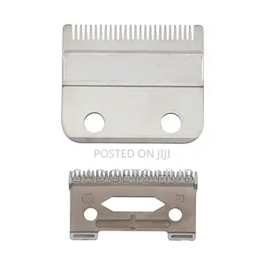 Wahl 2-Hole Taper Blade Set Silver Barber Blades for Adults