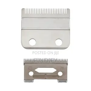 Wahl 2-Hole Taper Blade Set Silver Barber Blades for Adults