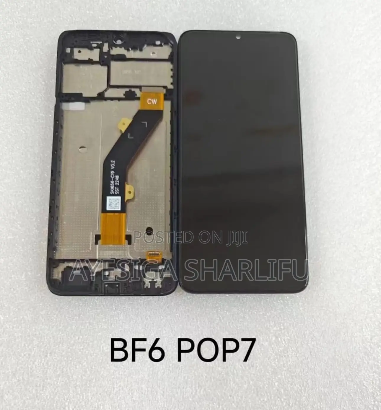 Tecno Pop 7 Original Screen Replacement