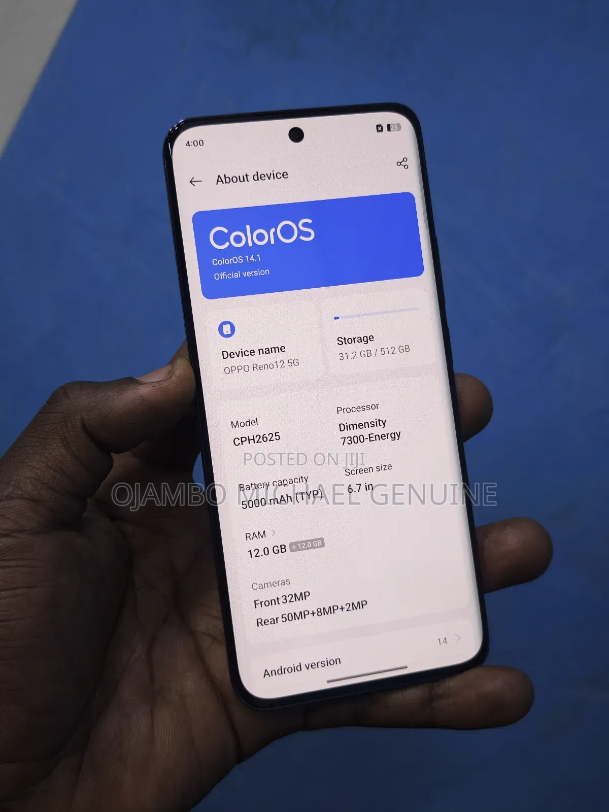 Oppo Reno 12 5G 512 GB Black